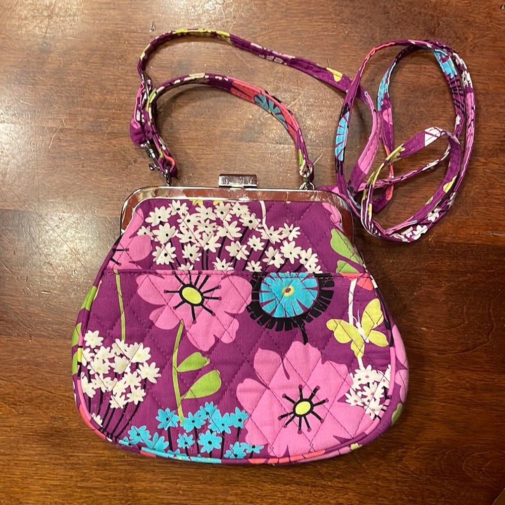 Vera Bradley Crossbody/Handbag Flutterby, retired pattern